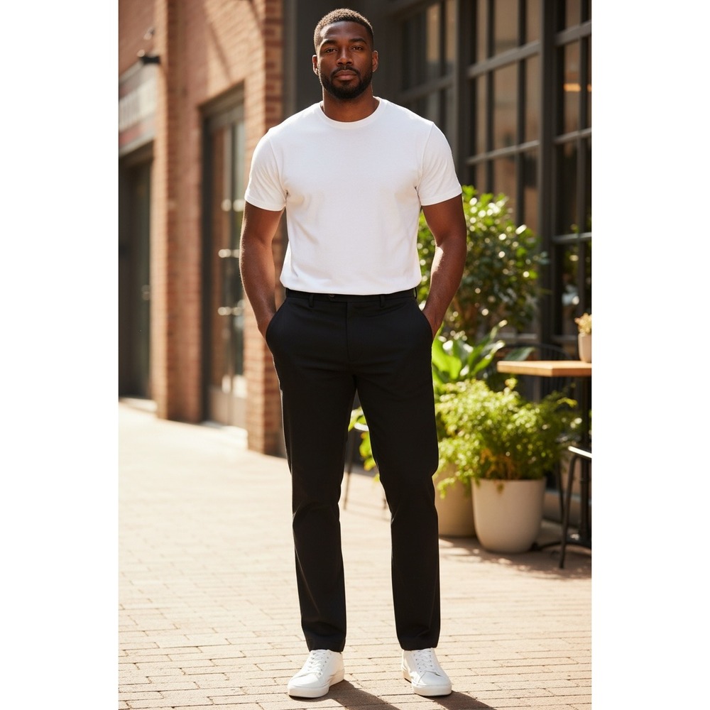Fabletics Golf Pants Mens Size 34x32 The Only Pant Performance NWT Fits (34x29)